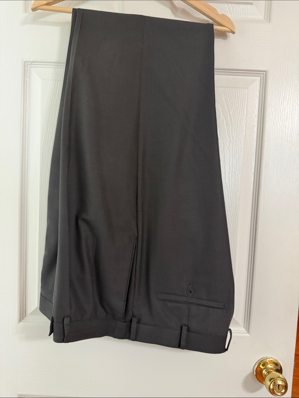 Louis Raphael Black Men's Dress Pants